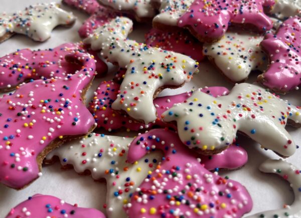PAWTY Animal Cracker Dog Treat Gift Box