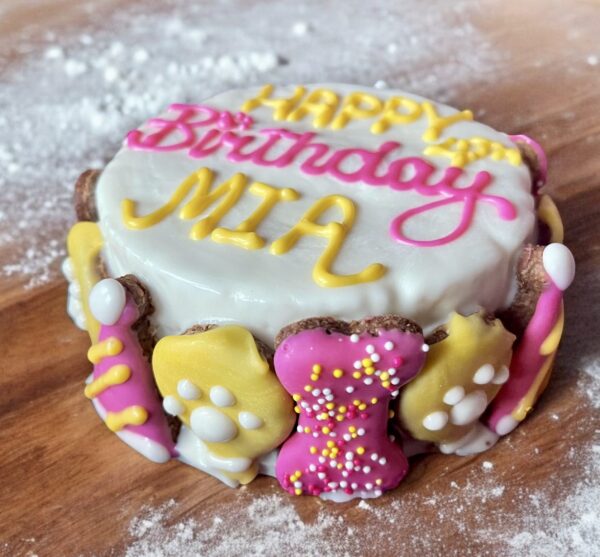 Fiesta PAWTY Dog Treat Cake - Image 2