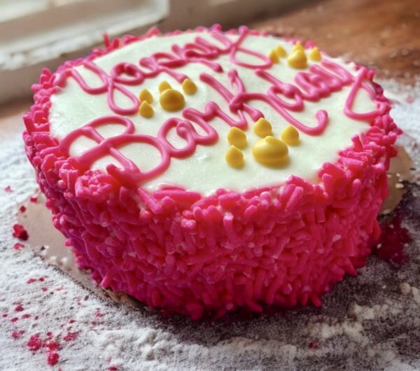 Vibrant Barkday Dog Treat Cake - Image 3