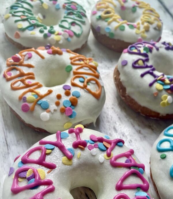 Happy BDAY Doggie Donut Dog Treat Gift Box - Image 2