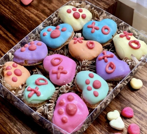 Mini Conversation Heart Valentine Dog Treat - Image 3
