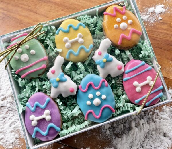 Mini Easter Egg Dog Treat Gift Box - Image 2