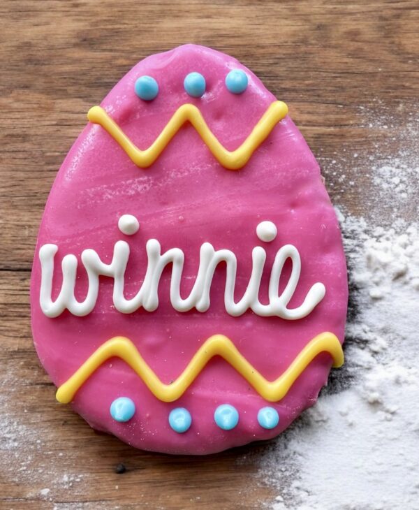 Personalized Easter Egg Dog Treat Gift - Image 2