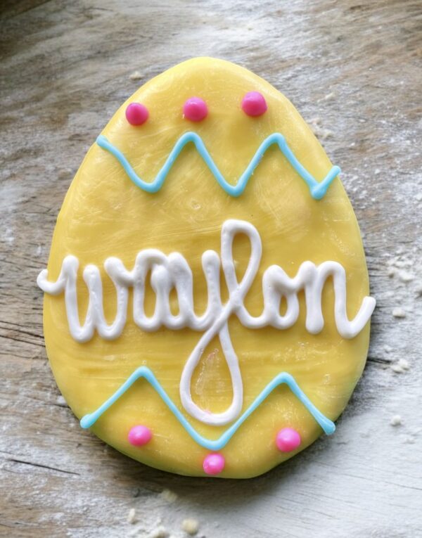 Personalized Easter Egg Dog Treat Gift - Image 3