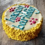 Vibrant Barkday Dog Treat Cake