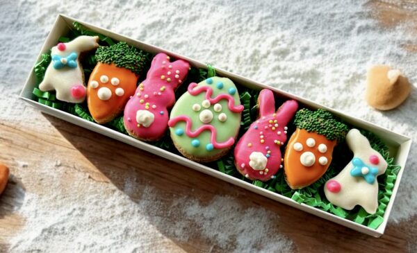 Bunny Bark Bites Easter Dog Treat Gift Box - Image 2