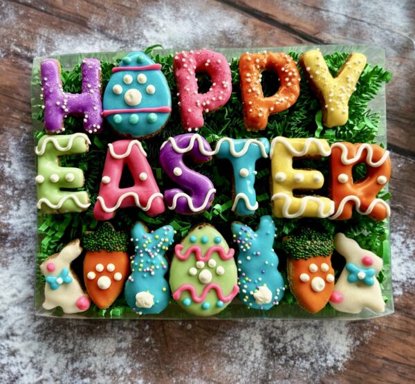 Hoppy Easter Dog Treat Gift Box - Image 2