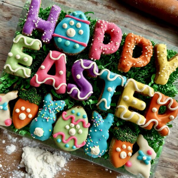 Hoppy Easter Dog Treat Gift Box - Image 4
