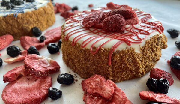 Fruity Tooty Cheese cakes Dog Cake Treat - Image 6