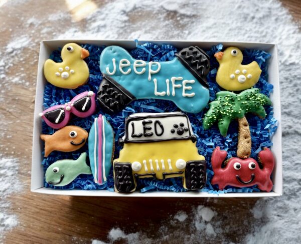 Jeep it Real Summer Dog Treat Gift Box - Image 3