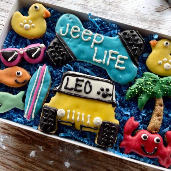 Jeep it Real Summer Dog Treat Gift Box - Image 2