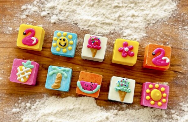 Summer Time Truffles Dog Treat Gift Box - Image 4