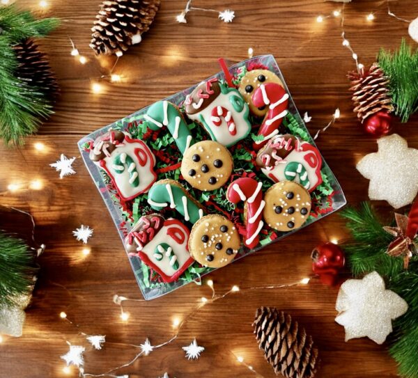 Woofmas Eve Dog Treat Gift Box