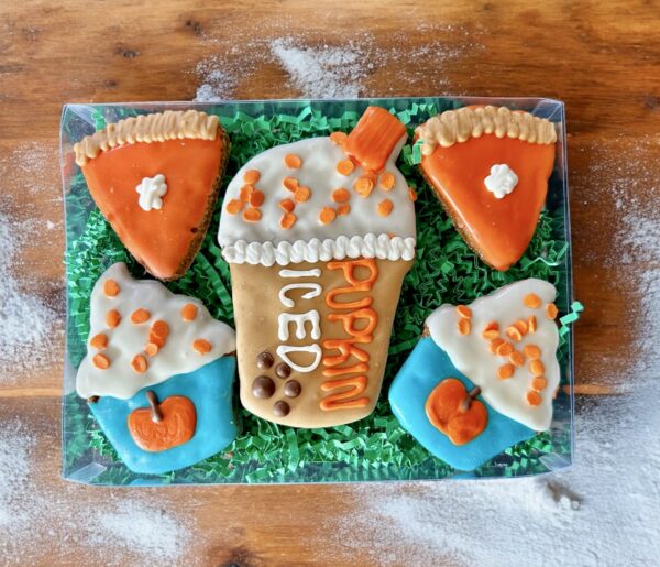 PUP-kin Iced Fall Dog Treat Gift Box - Image 3